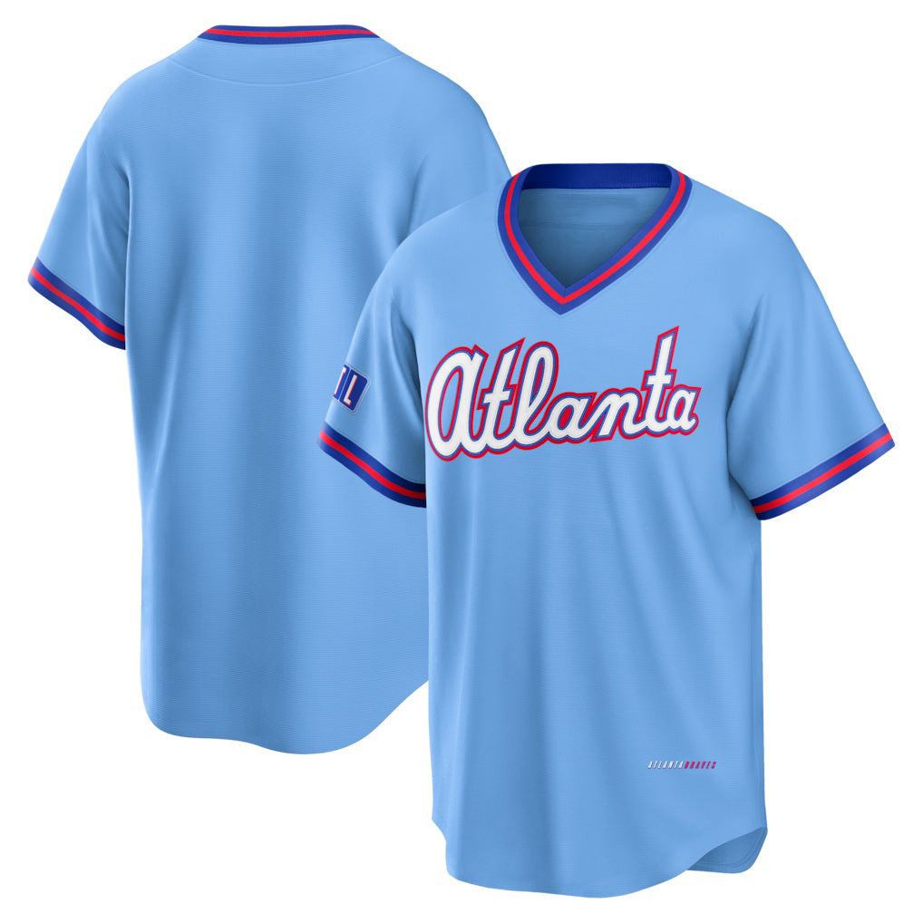 Atlanta Braves Powder Blue CONTON 2026 City Connect Stadium Jersey