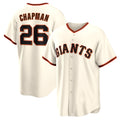 San Francisco Giants #26 Matt Chapman Cream CONTON Home Replica Jersey