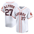 Houston Astros #27 Jose Altuve White CONTON Home Limited Player Jersey