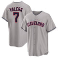 Cleveland Guardians #7 George Valera Player Gray CONTON Game Home Stitched Jerseys
