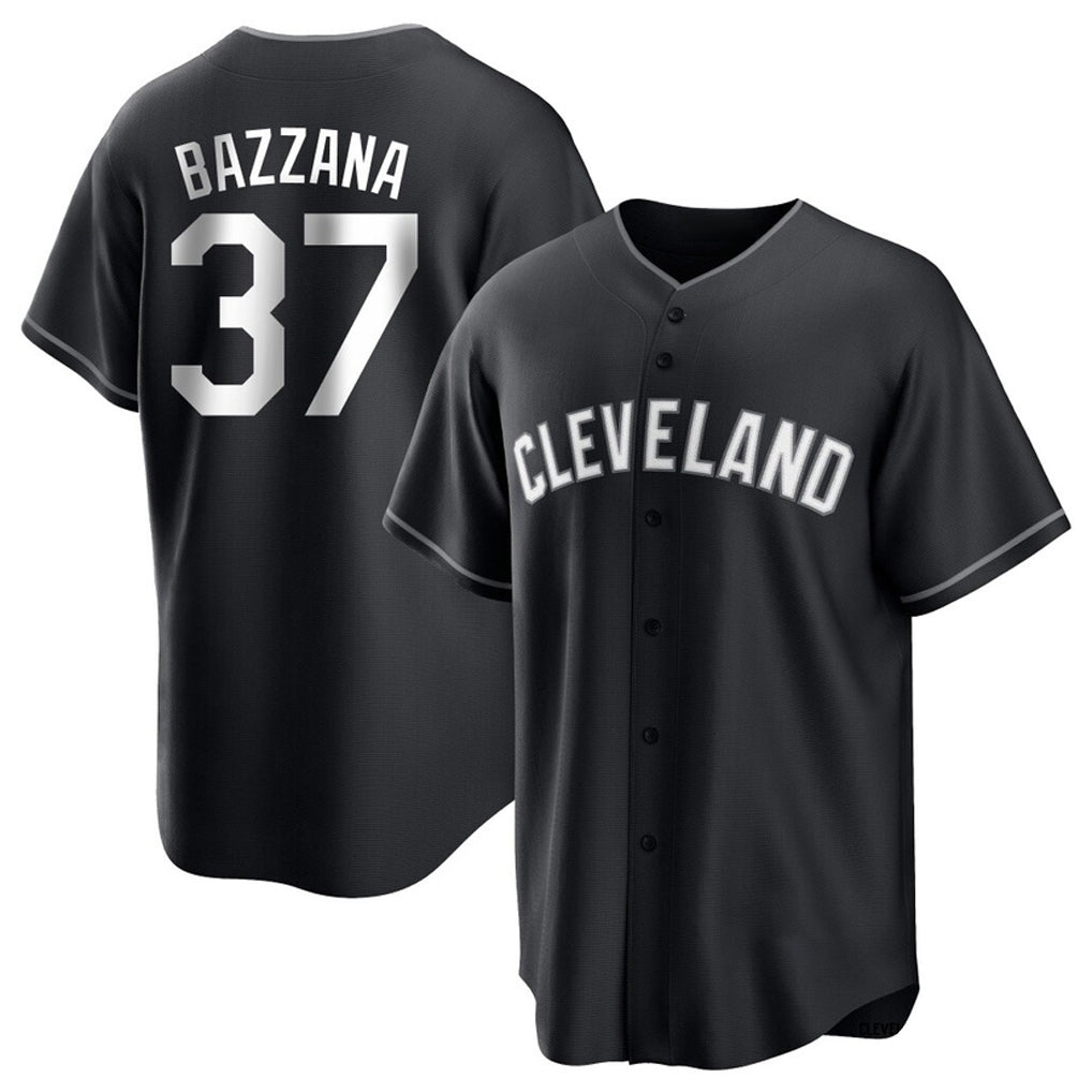 Cleveland Guardians #37 Travis Bazzana Player Black CONTON Home Game Stitched Jerseys