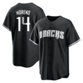 Arizona Diamondbacks #14 Gabriel Moreno Player Black CONTON Game Home Stitched Jerseys