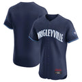 Chicago Cubs Navy CONTON City Connect Limited Elite Home Game Blank Player Stitched Jerseys