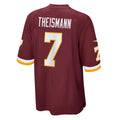 W.Football Team #7 Joe Theismann Burgundy CONTON Retired Player Jersey