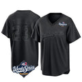 Los Angeles Dodgers #23 Kyle Tucker Player Black CONTON World Series Pitch Fashion T-shirt Stitched Jerseys