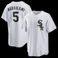 Chicago White Sox #5 Munetaka Murakami White CONTON Home Replica Jersey