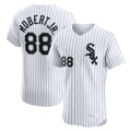 Chicago White Sox #88 Luis Robert Jr Player White CONTON Stripe Limited Elite Home Stitched Jerseys