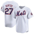 New York Mets #27 Mark Vientos White CONTON 2024 Home Limited Stitched Jersey