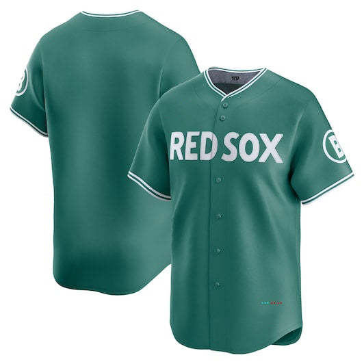 Boston Red Sox Blank Green CONTON 2025 City Connect Limited Stitched Jersey