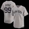 New York Yankees #99 Aaron Judge Gray CONTON Road Limited Player Jersey 2