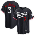 Minnesota Twins #3 Harmon Killebrew Player Navy CONTONHome Game Stitched Jerseys
