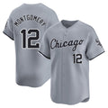 Chicago White Sox #12 Colson Montgomery Player Gray CONTON Road Limited Home Stitched Jerseys