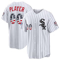 Custom Chicago White Sox 2026 All-Star Edition Stars & Stripes White CONTON Stadium Pick-A-Player Jersey