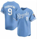 Kansas City Royals #9 Vinnie Pasquantino Light Blue CONTON Alternate Limited Stitched Jersey