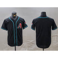 Arizona Diamondbacks Blank Black CONTON Cool Base Limited Stitched Jersey