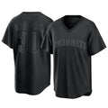 Cincinnati Reds #30 Ken Griffey Player Black CONTON T-shirt Game Home Stitched Jerseys