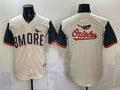 Baltimore Orioles Team Big Logo Natural CONTON 2026 City Connect Stadium Stitched Jersey