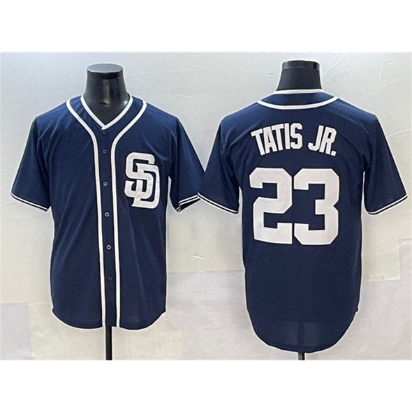 San Diego Padres #23 Fernando Tatis Jr. Navy CONTON Cool Base Stitched Jersey