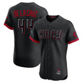 Cincinnati Reds #44 Elly De La Cruz Player Black CONTON City Connect Limited Elite Home Stitched Jerseys