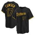 Baltimore Orioles #17 Colton Cowser Player Black CONTON Snake Skin City Home Game Stitched Jerseys