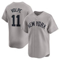 New York Yankees #11 Anthony Volpe Gray CONTON Away Limited Player Jersey