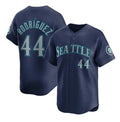 Seattle Mariners #44 Julio Rodr¨ªguez Navy CONTON Limited Stitched Jersey