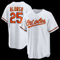 Baltimore Orioles #25 Pete Alonso White CONTON Home Replica Jersey