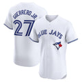 Toronto Blue Jays #27 Vladimir Guerrero Jr. White CONTON Home Elite Player Jersey