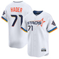 Houston Astros #71 Josh Hader Player White CONTON City Connect Limited Home Stitched Jerseys