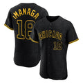 Chicago Cubs #18 Shota Imanaga Player Black CONTON Snake Skin City Limited Elite Home Game Stitched Jerseys