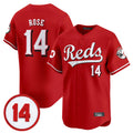 Cincinnati Reds #14 Pete Rose Player Red CONTON Vapor Premier Limited Home Stitched Jerseys