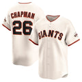 San Francisco Giants #26 Matt Chapman Cream CONTON Home Limited Player Jersey