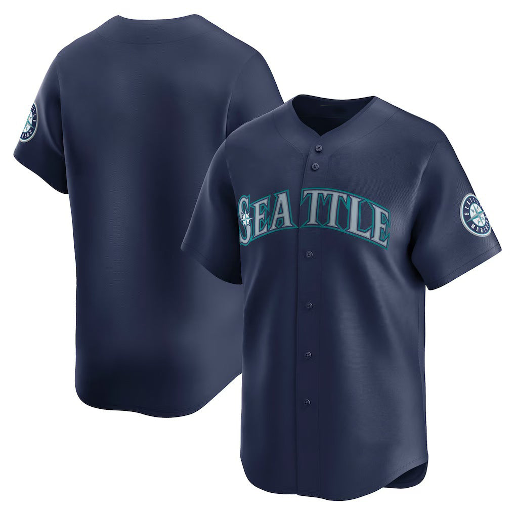 Seattle Mariners Navy CONTON Road Limited Jersey