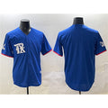 Texas Rangers Blank Royal CONTON City Connect Stitched Jersey