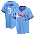 Atlanta Braves #3 Dale Murphy Powder Blue CONTON 2026 City Connect Stadium Jersey