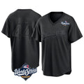 Los Angeles Dodgers #44 Andy Pages Player Black CONTON World Series Pitch Fashion T-shirt Stitched Jerseys