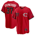 Cincinnati Reds #37 Tyler Stephenson Player Red CONTON 2026 City Connect Home Game Stitched Jerseys
