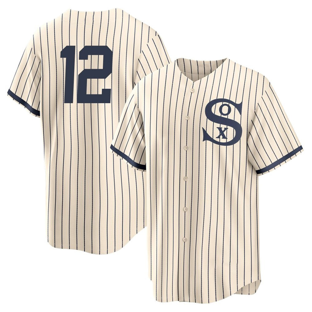 Chicago White Sox #12 Colson Montgomery Player Cream CONTON Field of Dreams Home Game Stitched Jerseys