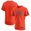 Houston Astros Blank Player Orange CONTON Home Limited Elite Stitched Jerseys
