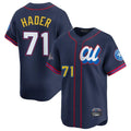Houston Astros #71 Josh Hader Player Navy CONTON American League All-Star Game Limited Stitched Jerseys