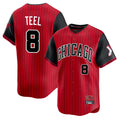 Chicago White Sox #8 Kyle Teel Player Red CONTON City Connect Limited Home Stitched Jerseys