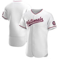 Washington Nationals White CONTON Alternate Authentic Team Jersey