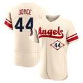 Los Angeles Angels #44 Ben Joyce Player Cream CONTON City Connect Limited ELite Home Stitched Jerseys
