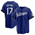 Los Angeles Dodgers #17 Shohei Ohtani Player Royal CONTON City Connect Home Game Stitched Jerseys