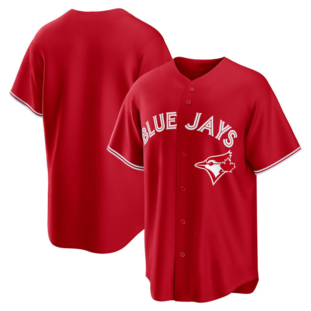 Toronto Blue Jays Red CONTON Canada Day Replica Jersey