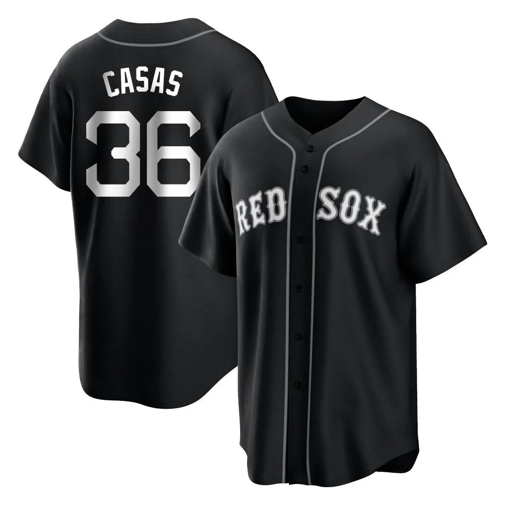 Boston Red Sox #36 Triston Casas Player Black CONTON Home Game Stitched Jerseys