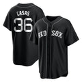 Boston Red Sox #36 Triston Casas Player Black CONTON Home Game Stitched Jerseys