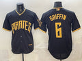Pittsburgh Pirates #6 Konnor Griffin Black CONTON 2026 City Connect Stadium Stitched Jersey