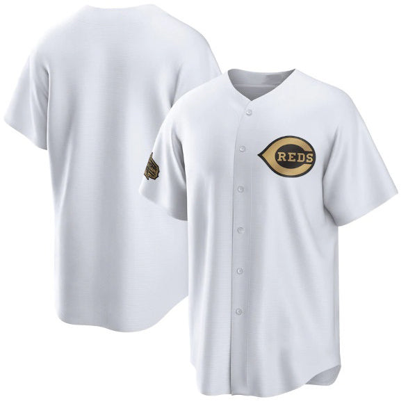 Cincinnati Reds Blank White CONTON 2022 All-Star Cool Base Stitched Jersey