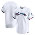 Miami Marlins White CONTON Home Limited Jersey